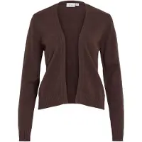 Vila Gebreid vest 'VIRIL' donkerbruin