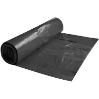 Hygoclean vuilniszakken zwart 240 liter LDPE 40 micron