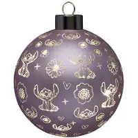 Disney verlichte kerstbal Stitch - 10 cm