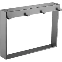 Guido Gusto Planchet voor Douchewand 55x40.5x9cm gun metal