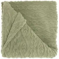 Unique living plaid pleun tea green -150x200cm