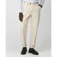 J.c. rags Heren Broeken Pantalon Raheel - Ecru - Maat 31