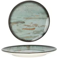 Bonna Dessertbord madera porselein 21 cm set van 6