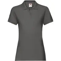 Fruit Of The Loom Dames/dames Premium Poloshirt (Licht Grafiet)
