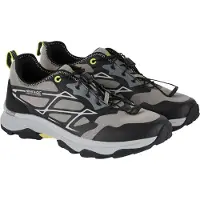 Regatta - Herensneaker "Blaze" RG11448 (maat 45 EU) (grijs/zwart/limoen)