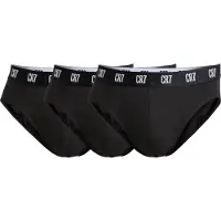 Cr7 Heren slip 3-pack effen