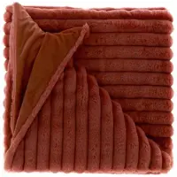 Unique living | plaid peppe 150x200cm redwood