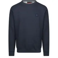Cappuccino Italia Italia - Heren Sweaters Prato Sweater - Blauw - Maat XXL