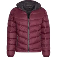 Cappuccino Italia Hooded winter jacket burgundy