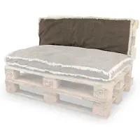 Unique living | palletkussen mare | outdoor collectie | donker | 40x120x8cm