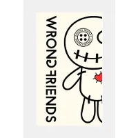 WRONG FRIENDS Pula beach towel
