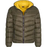 Cappuccino Italia Hooded winter jacket army