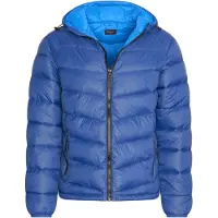 Cappuccino Italia Hooded winter jacket navy
