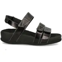 Durea 7416 wijdte H Sandalen | Maat 8 Dames Zwart
