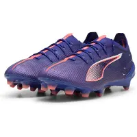 Puma Ultra 5 Ultimate Gras Voetbalschoenen (FG) Paars Lichtroze Wit