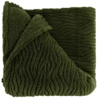 Unique living plaid clio winter green -150x200cm