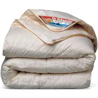 De schaperie | Luxe 4-Seizoenen 100% IWS Zuiver Scheer wollen Dekbed met Rits | All-Season | 260x220 cm (extra lang)
