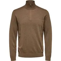 Selected Trui 'Berg' bruin