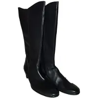 Verhulst 0556278 Wijdte G Laarzen | Maat 7.5 Dames Zwart