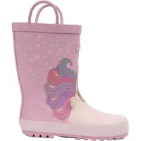 Trespass Kinder/kinderfiguur unicorn wellington laarzen