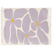 Unique living plaid melia lila -125x150cm