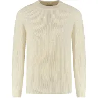 Dstrezzed Heren Truien & Vesten Crew Ribknit - Gebroken Wit - Maat S