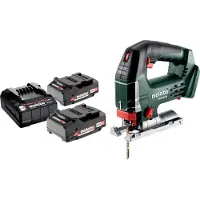 Metabo STB 18 L 90 accu-decoupeerzaag 18 V 90 mm + 2x accu 2,0 Ah + oplader