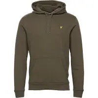 Lyle & Scott Sweatshirt geel / olijfgroen