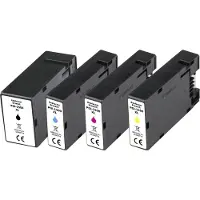 Renkforce Inktcartridge vervangt Canon PGI-1500BK XL, PGI-1500C XL, PGI-1500M XL, PGI-1500Y XL Compatibel Combipack Zwart, Cyaan, Magenta, Geel RF-5706078