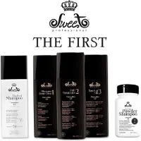 Sweet Professional Straightening System Brazilian Keratin 3 X 980 Ml & Sweet the first shampoo 3.0 Keratine treatment 980 ml
