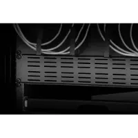 Renkforce RF-3429460, 19-inch netwerkschrank, blindplaat, 2 HE, met ventilatieopeningen, donkergrijs
