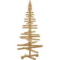 vidaXL - Houten - kerstboom - KOTKA - 120 - cm - Massief - grenenhout
