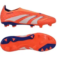 Adidas Predator League Veterloze Gras / Kunstgras Voetbalschoenen (MG) Oranje Wit Blauw
