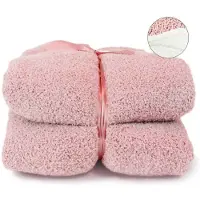 Unique living plaid douwe old pink -150x200cm