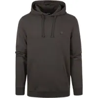 Lyle & Scott tonale Eagle-logo gunmetal grijze pull-over hoodie
