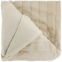 Unique living plaid norah dove white -150x200cm