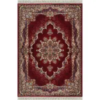 Muratap Isfahan oosters vloerkleed nain laagpolig klassiek vintage tapijt / multi- 250x350 cm