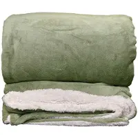 Unique living plaid lars tea green -220x240cm