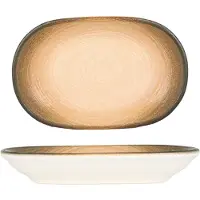 ID Fine Serveerschaal canyon porselein 18 cm set van 2