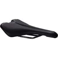 BBB Prestatie licht zadel Phalanx Titanium rails Zwart