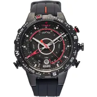 Timex Analoog horloge rood / zwart
