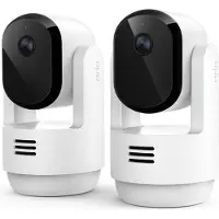 Arlo Essential3 HD PTZ beveiligingscamera voor binnen, 2-Cam