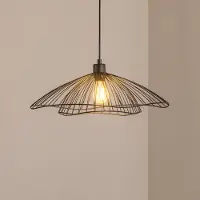Opviq Hanglamp Tel, dimbaar, zwart, Woon-/ Eetkamer, metaal, hanglamp