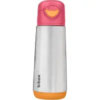 Bbox Thermos-Sportdrinkfles en Waterfles met Sportdop | Kantel en Neem een Slokje | Houdt Drankjes tot 15 Uur Koud, tot 8 Uur Warm | 500 ml