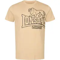 Lonsdale Shirt 'Langsett' sand / zwart