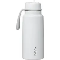 B.Box Thermos-Drinkfles en Waterfles met Fliptop 1 Liter | Drielaags Isolerend Roestvrij Staal | Houdt Drankjes tot 46 uur Koud | 1 l