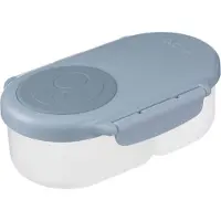 B.Box Snackbox - Mini bentobox met 2 Lekvrije Vakken - Ideaal voor Peuters, Lunch & Snacks voor Kinderen - Voor een Heel Stuk Fruit - BPA-vrij