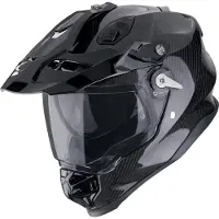 Scorpion ADF-9000 Carbon Integraal- en crosshelm Zwart XL, unisex