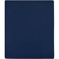 vidaXL Hoeslaken jersey 180x200 cm katoen marineblauw