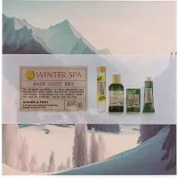Accentra - winter spa - badset - douche - gember - munt - cadeauset